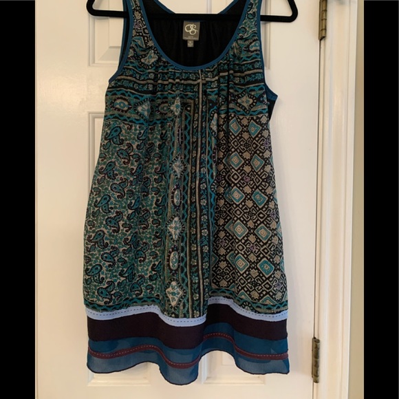 Anthropology Tunic, one September. Flowy fabric, poly. Excellent condition - Picture 1 of 4